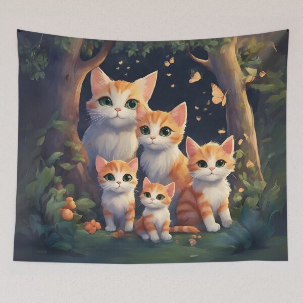 Item preview, Kittens In Nature designed and sold by letsgetinspired.