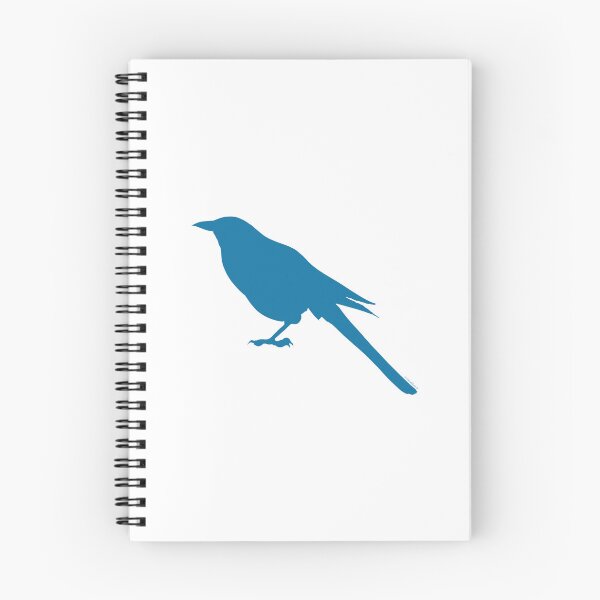 Item preview, Majestic Magpie Bird Silhouette designed and sold by badlydoodled.