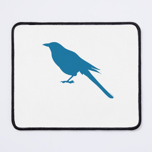 Item preview, Majestic Magpie Bird Silhouette designed and sold by badlydoodled.