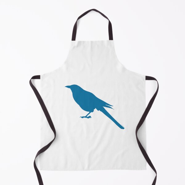 Item preview, Majestic Magpie Bird Silhouette designed and sold by badlydoodled.