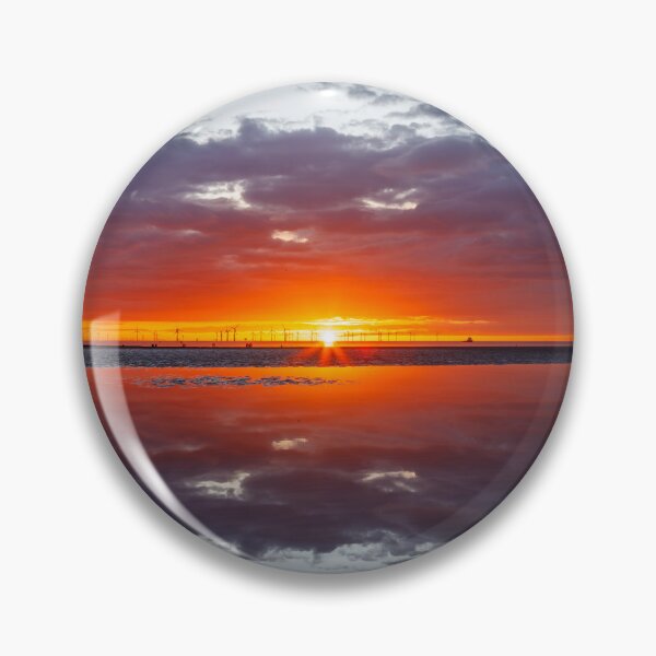 Item preview, Crosby Beach sunset panorama designed and sold by Paul Madden.