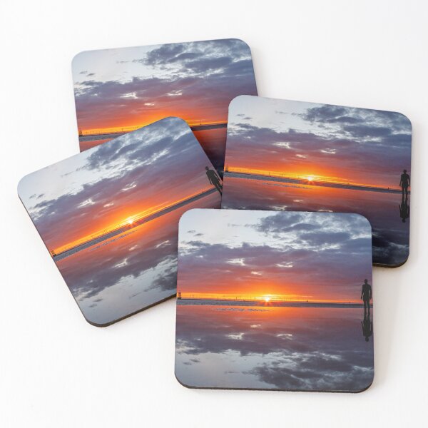 Item preview, Crosby Beach sunset panorama designed and sold by Paul Madden.