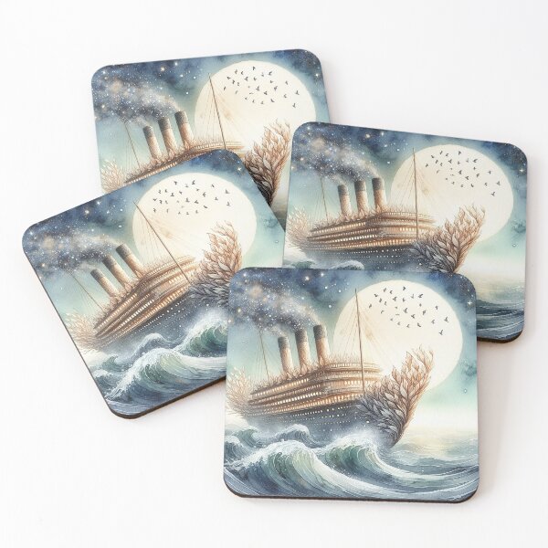 Item preview, Starry night on the high seas designed and sold by Cerberus-Art.