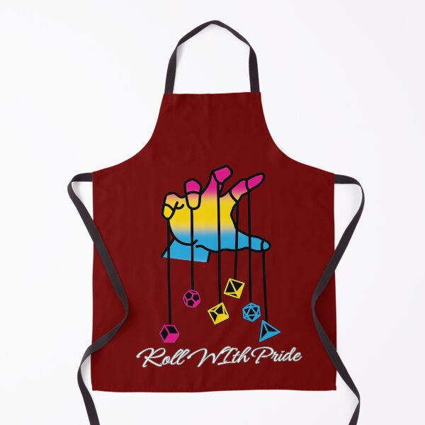Item preview, Pansexual DND Pride Flag, Pan "Roll With Pride" Design, Dungeon Master designed and sold by Travelslightly.