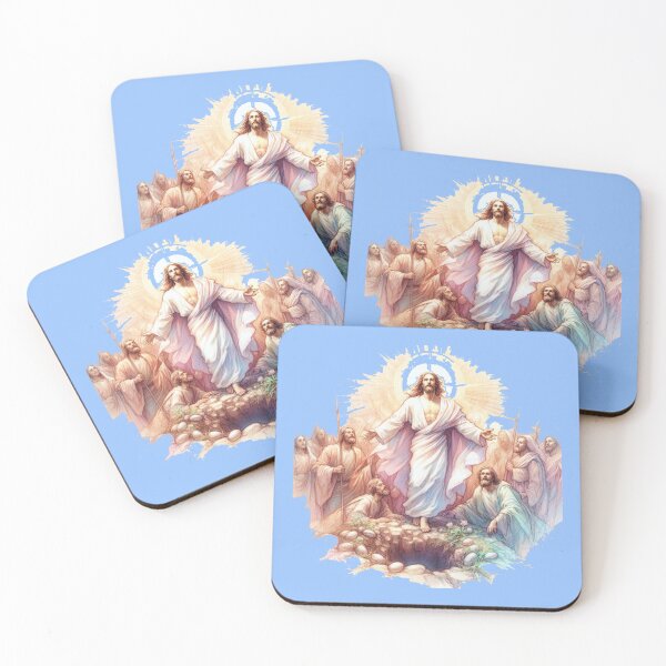 Item preview, Resurrected Jesus Christ Post-Crucifixion Sketch, designed and sold by PaintMeWorld.