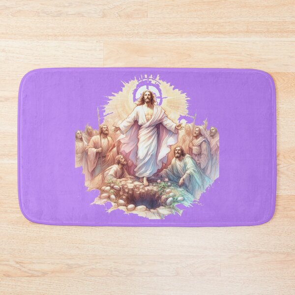 Item preview, Resurrected Jesus Christ Post-Crucifixion Sketch, designed and sold by PaintMeWorld.