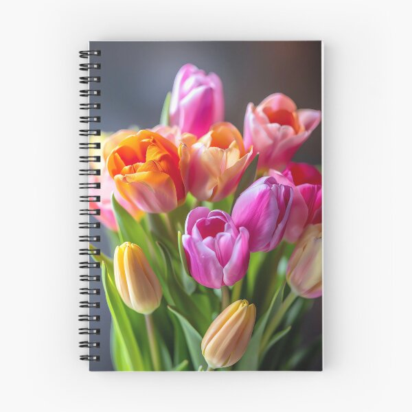Artikelvorschau, Tulpen: Frühlingsblumenstrauß entworfen und verkauft von creator-Ra.