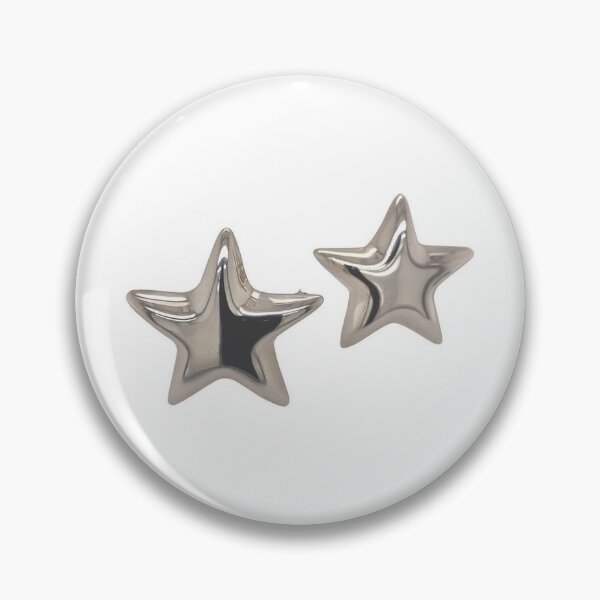 Item preview, silver star sticker designed and sold by baldbald.