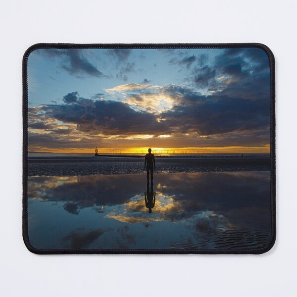 Item preview, Iron man at Crosby Beach designed and sold by Paul Madden.