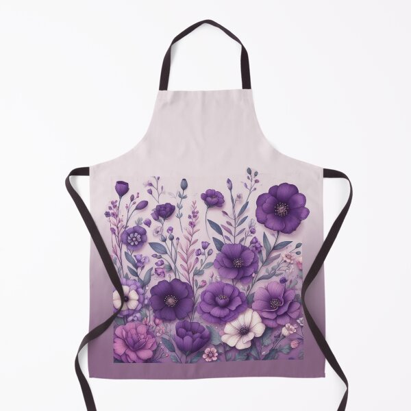 Item preview, A GARDEN OF PURPLE WILDFLOWERS designed and sold by WendyMaree.
