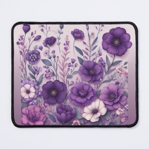 Item preview, A GARDEN OF PURPLE WILDFLOWERS designed and sold by WendyMaree.