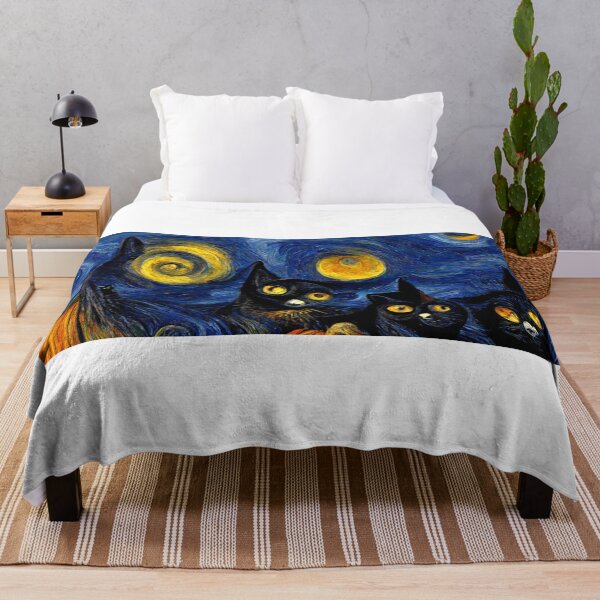 Item preview, cat van gogh t-shirt funny t-shirt designed and sold by hamudib.