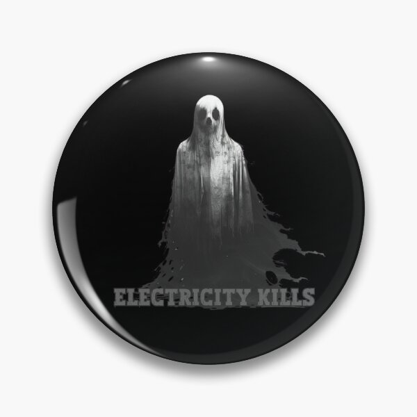 Item preview, Electricity kills classic sticker designed and sold by S-ZYBI.
