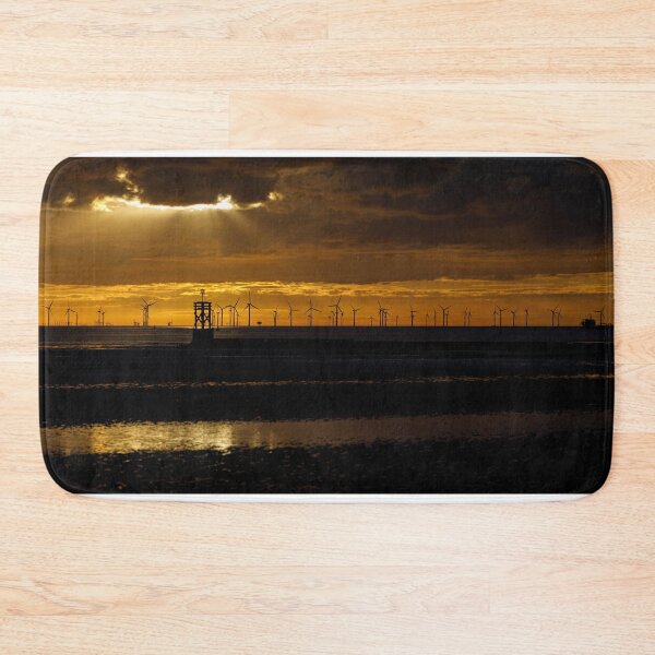 Item preview, Crosby Beach and the windfarm designed and sold by Paul Madden.