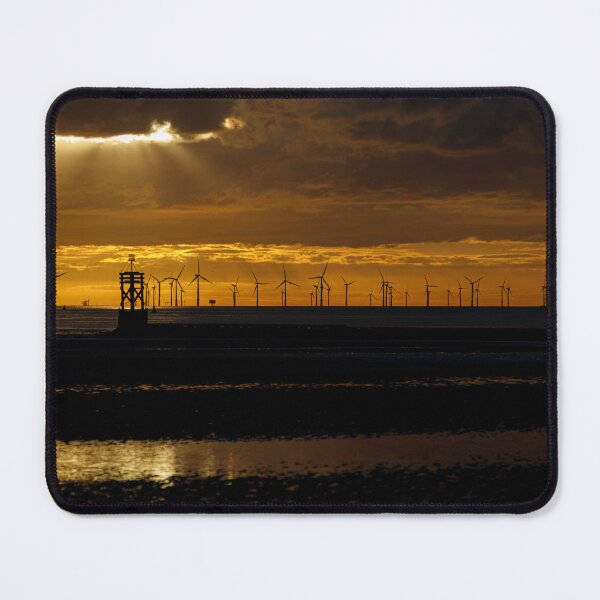 Item preview, Crosby Beach and the windfarm designed and sold by Paul Madden.