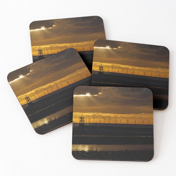 Item preview, Crosby Beach and the windfarm designed and sold by Paul Madden.
