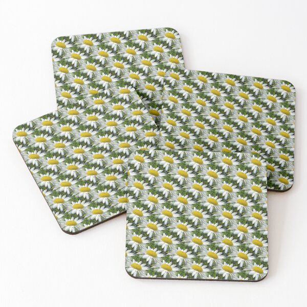 Item preview, White Shasta Daisy Seamless Pattern designed and sold by taiche.