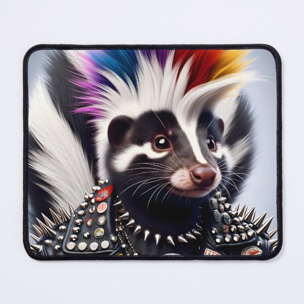 Item preview, Punk Skunk Portrait designed and sold by flarble.
