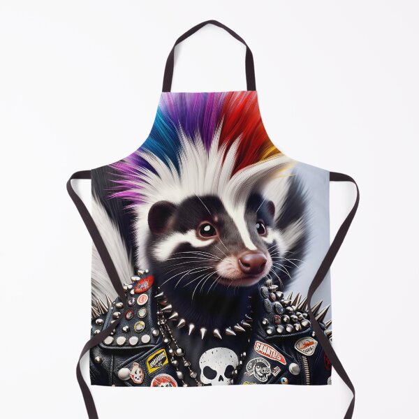 Item preview, Punk Skunk Portrait designed and sold by flarble.