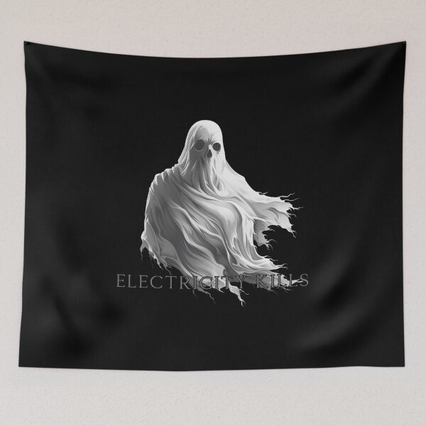 Item preview, Electricity kills classic sticker designed and sold by S-ZYBI.