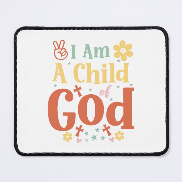 Item preview, I Am A Child Of God Love Jesus Typography designed and sold by millionair3.