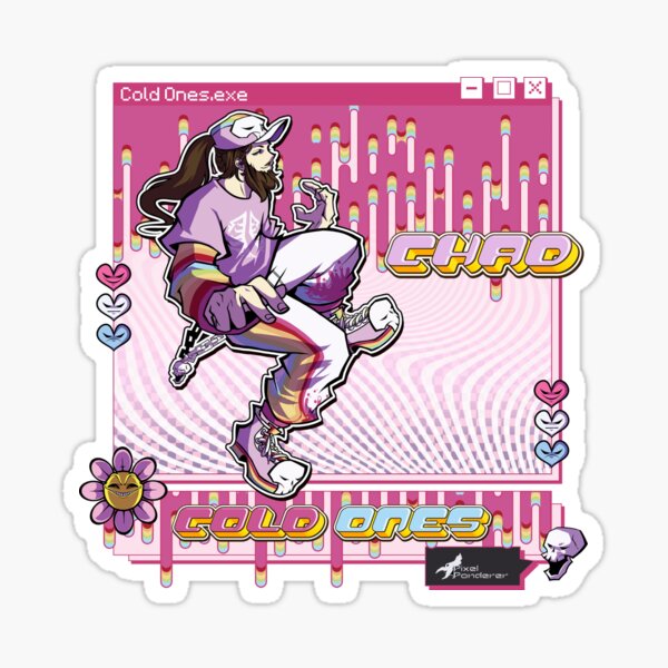 Cold Ones: Chad Sticker