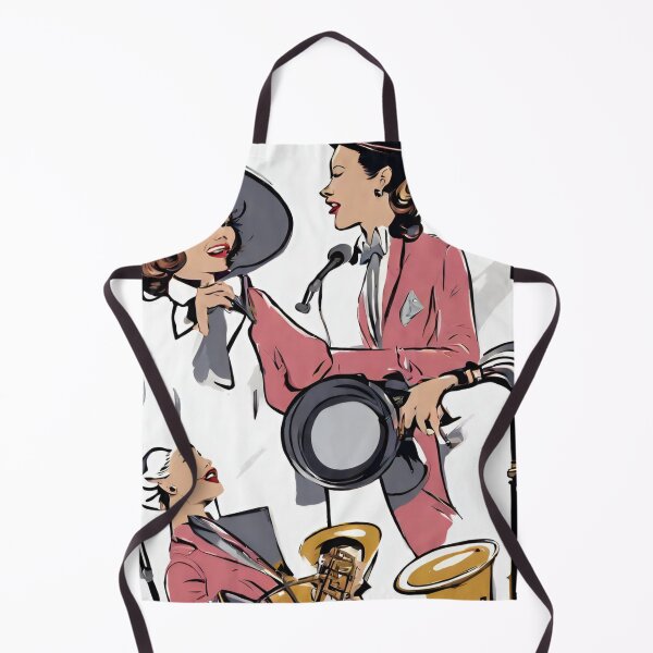 Item preview, Spring Outfits & Accessories Collection, Mix'n'Match, Retro Jazz Vibes by AwesomeMerch. !Gabriella! designed and sold by GlobalMerch2030.