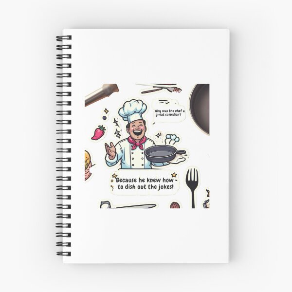 Item preview, Funny sticker with chef and joke designed and sold by Pablos2224.