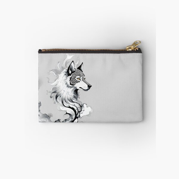 Item preview, Smoke Wolf Black and White designed and sold by DigitalHeadache.
