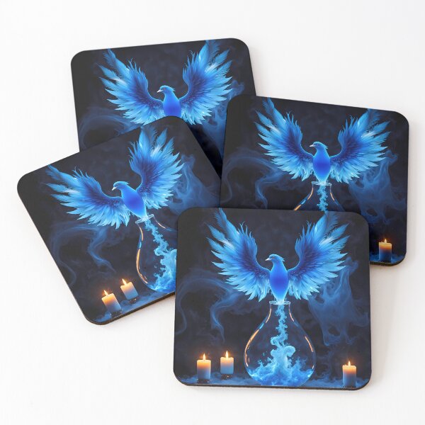 Item preview, Genie phoenix in a bottle, Ai Generated Art  designed and sold by ACC .