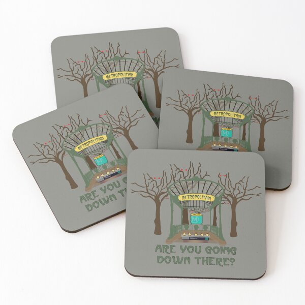 Item preview, Art Nouveau Horror Paris Metro designed and sold by Cosmic-Fandom.