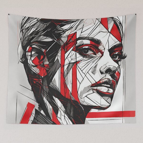 Item preview, Bold Beauty Portrait designed and sold by letsgetinspired.
