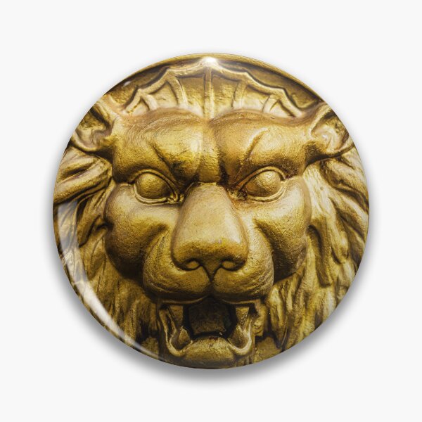 Item preview,  The face of a magnificent Lion in brass designed and sold by Dalyndigital Photography.