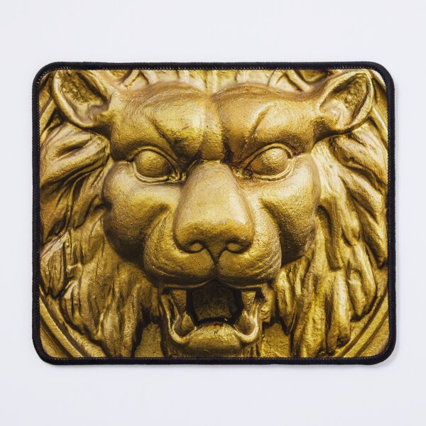 Item preview, The face of a magnificent Lion in brass designed and sold by Dalyndigital Photography.