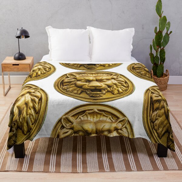 Item preview, The face of a magnificent Lion in brass designed and sold by Dalyndigital Photography.