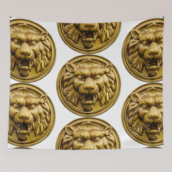 Item preview,  The face of a magnificent Lion in brass designed and sold by Dalyndigital Photography.