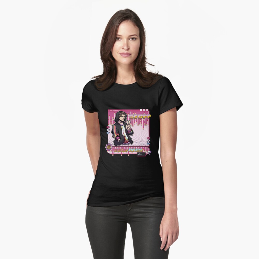 Item preview, Fitted T-Shirt designed and sold by PixelPonderer.