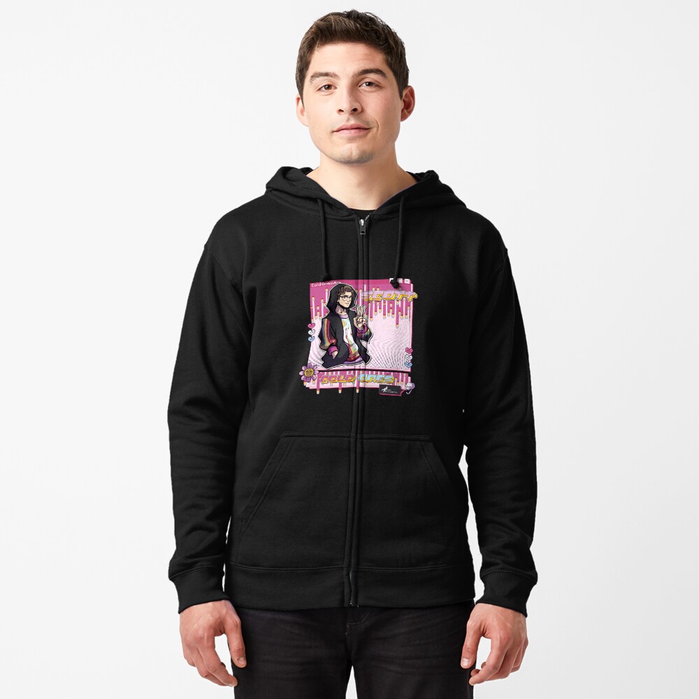Item preview, Zipped Hoodie designed and sold by PixelPonderer.