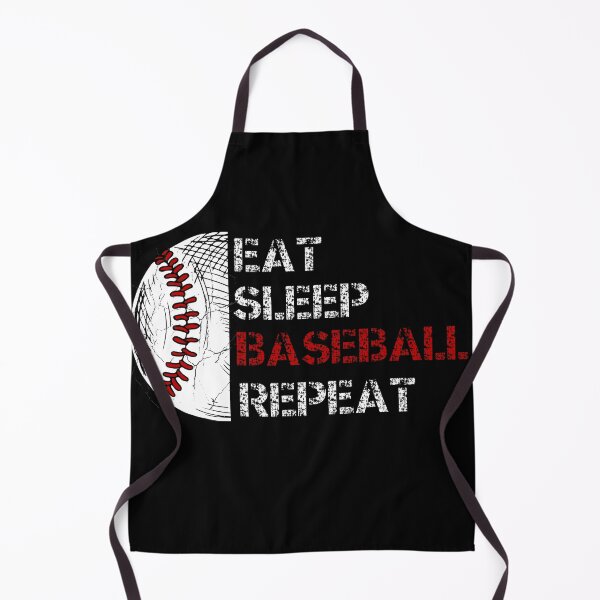 Item preview, Eat Sleep Baseball Repeat Baseball Player designed and sold by Kuki-shop.