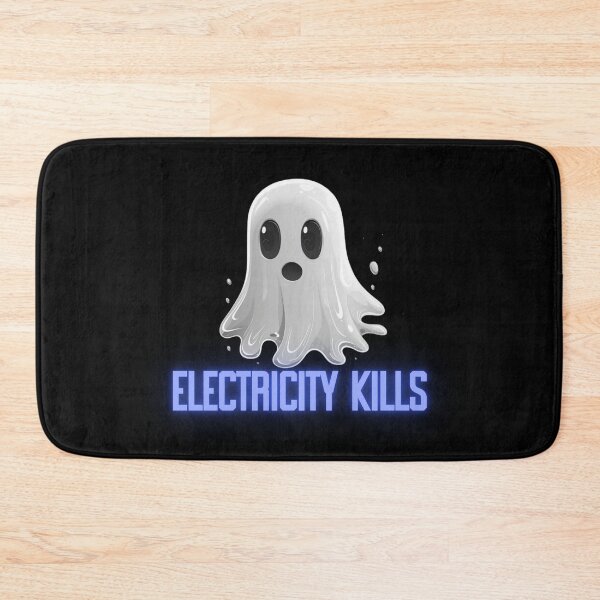 Item preview, Electricity kills classic sticker designed and sold by S-ZYBI.