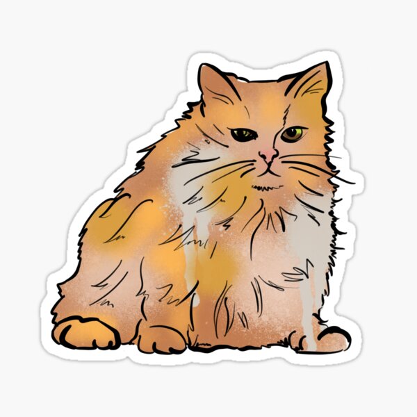 Cat, cute, fat, feline, ginger, meow, pet icon - Download on Iconfinder