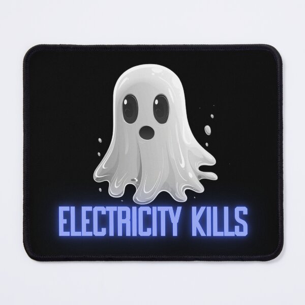 Item preview, Electricity kills classic sticker designed and sold by S-ZYBI.