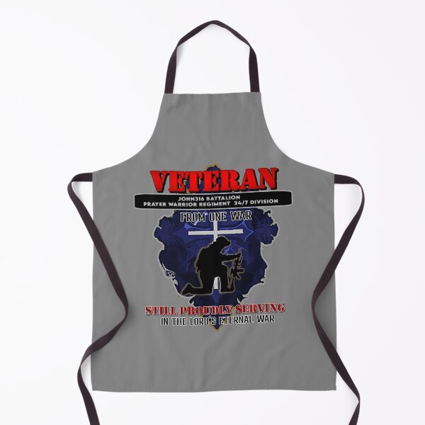 Item preview, I AM A WARRIOR AND I SERVED designed and sold by THE AMERICAN TEEVANGELIST.