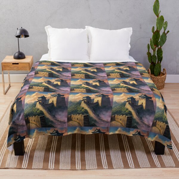 Item preview, Beautiful Asian landscape China Big wall mystic designed and sold by Coolparrotgirl.