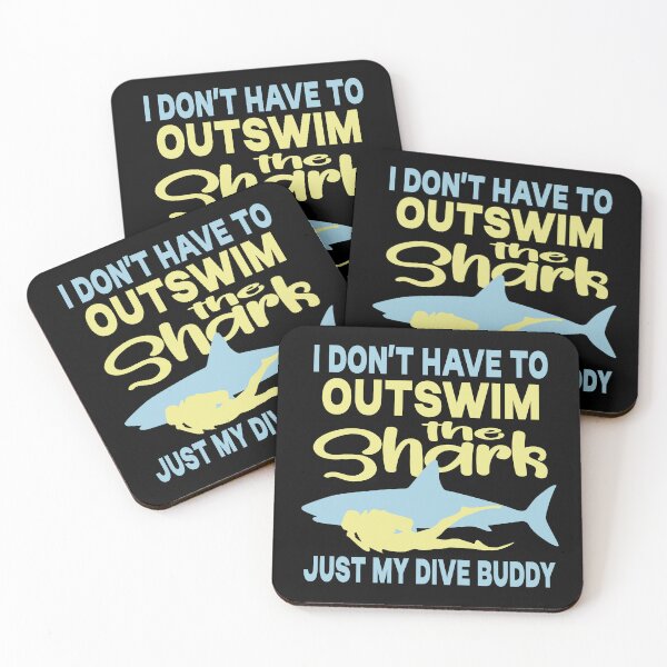 Item preview, I dont have to outswim the shark designed and sold by Colorfulman.