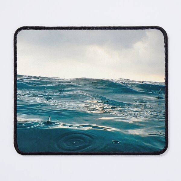 Item preview, A real picture of dark sea water during rain designed and sold by Ocean's ⭐⭐⭐⭐⭐.