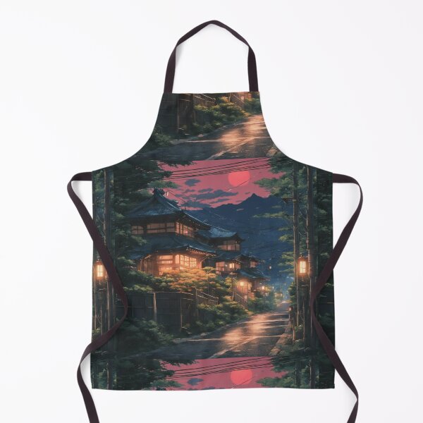Item preview, Beautiful Asian landscape Kyoto street at night designed and sold by Coolparrotgirl.