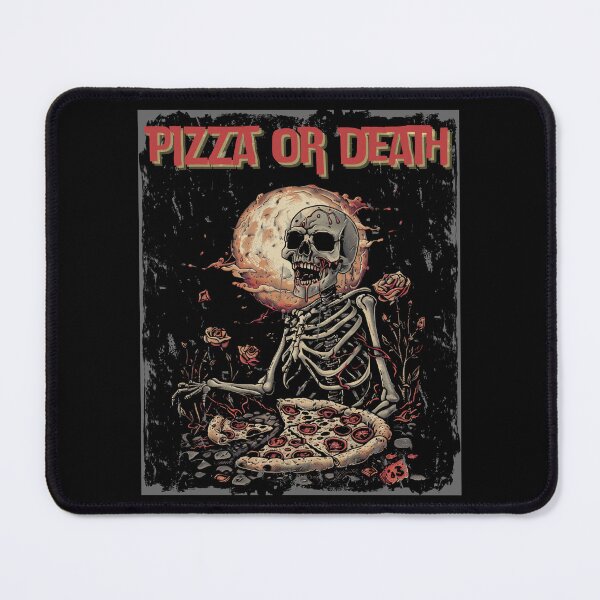Item preview, Pizza or Death a gift for horror and pizza fan designed and sold by YenViolet.