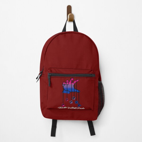 Item preview, Bisexual DND Rainbow Pride Flag, Bi "Roll With Pride" Design, Dungeon Master designed and sold by Travelslightly.