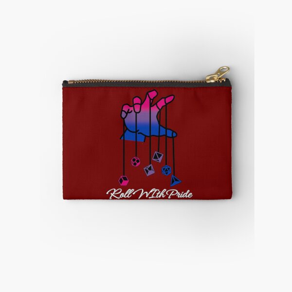 Item preview, Bisexual DND Rainbow Pride Flag, Bi "Roll With Pride" Design, Dungeon Master designed and sold by Travelslightly.